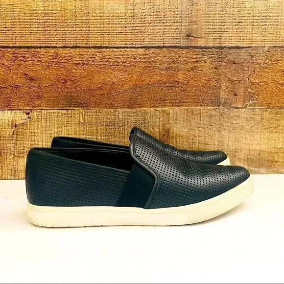 Vince Pierce Perforated Leather Sneakers - Picture 4 of 10